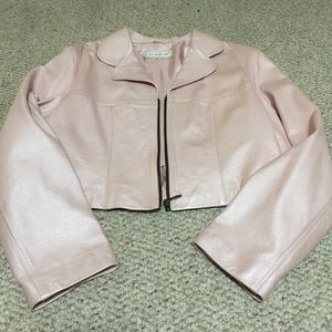 Bebe 100% Leather Jacket