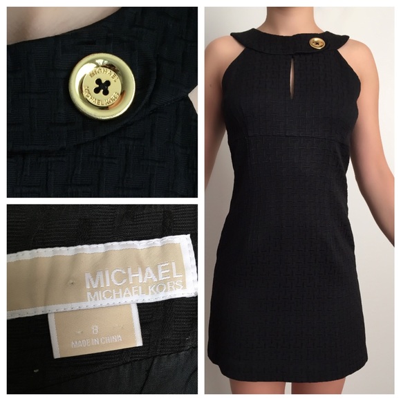 Michael Kors Dresses & Skirts - Michael Kors Black Office Dress