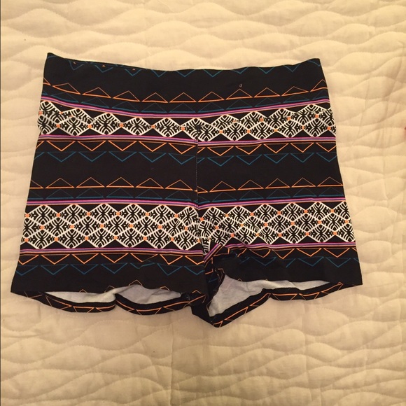 Cotton High Waist Shorts