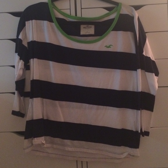 Hollister 3 quarter length shirt