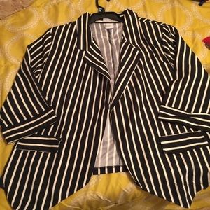 Striped Blazer