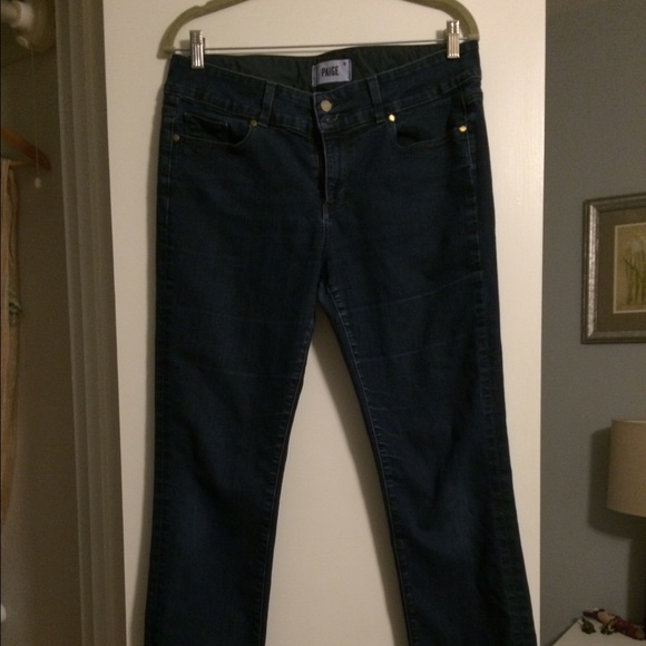 Paige straight jeans