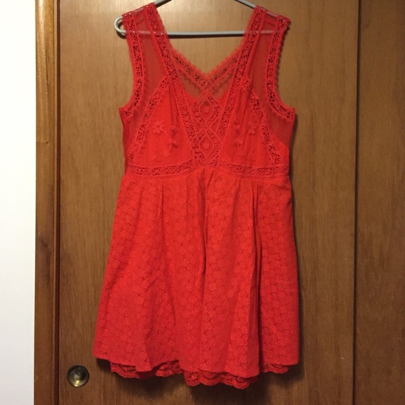 Free People Dresses & Skirts - HOLD Gorgeous red cocktail dress