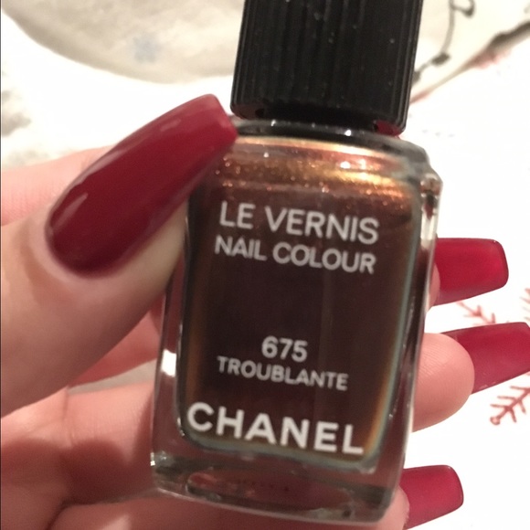 Authentic Chanel Troublante Nail Polish.