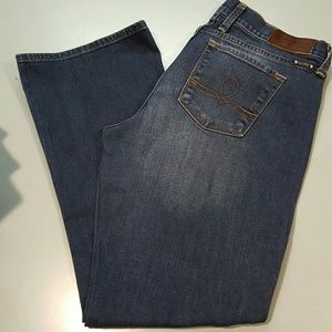 ECU Lucky Brand jeans Sofia boot size 10