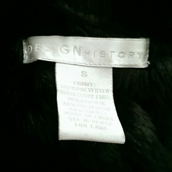 Design History cuddly faux suede/fur vest size S - Picture 4 of 4