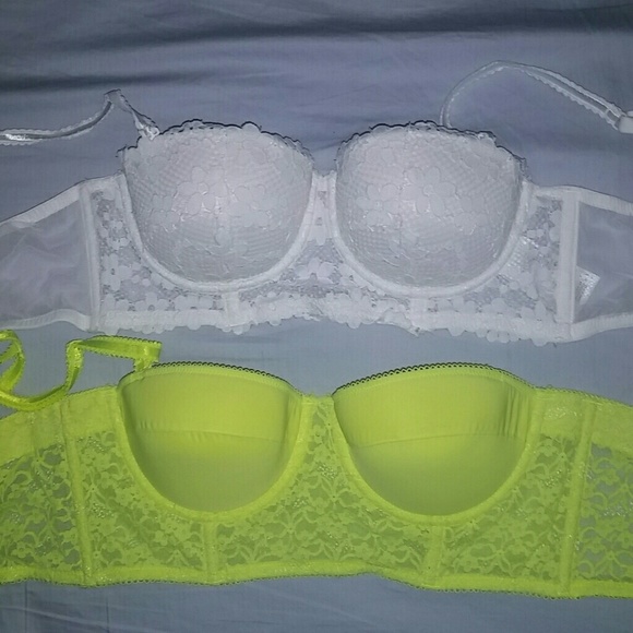 Sexy floral and neon bralettes