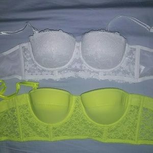 Sexy floral and neon bralettes