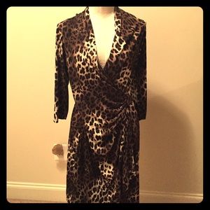 ✨ Cheetah Dress size 12 ✨