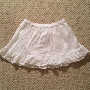 White Lace Skirt