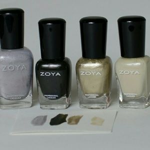 Zoya Nail Polish Bundle of 4