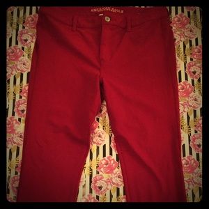 Red Knit Jegging