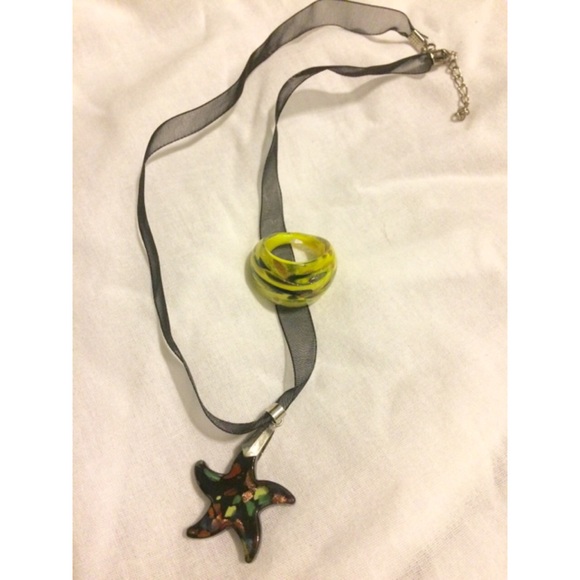 Star Necklace & Ring Combo