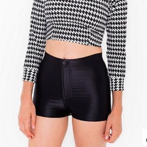 American Apparel Disco Shorts in Black