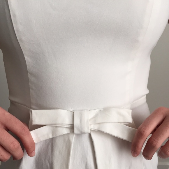 White Classy Dress - Picture 3 of 4