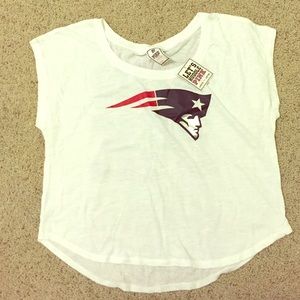 Soft Victoria Secret New England Patriots tee #NWT