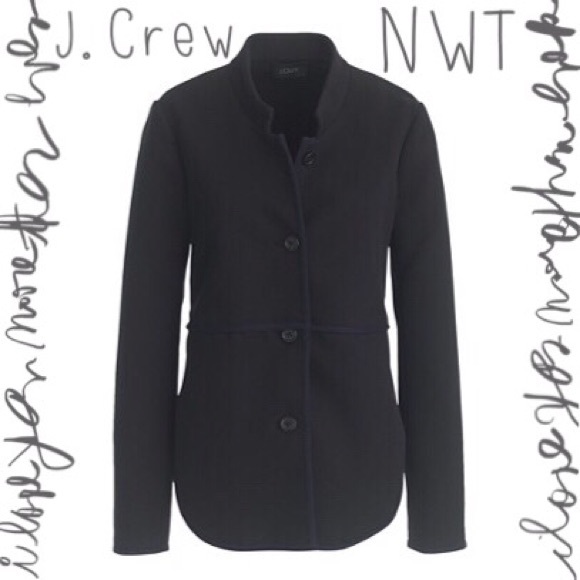 NWT J.Crew Tipped Twill Jacket, 2