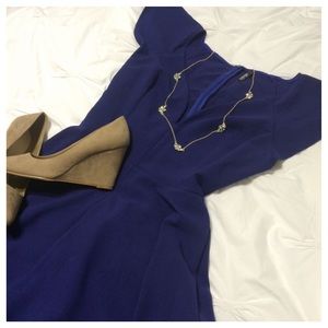 Flattering Navy Date Night Dress
