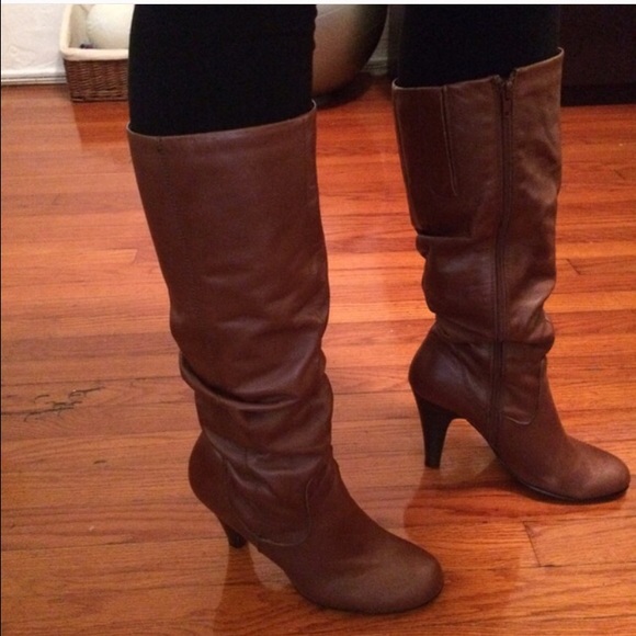 Aldo Welly Brown Slouchy Boot - Picture 3 of 3