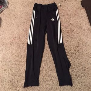 Black Adidas sweatpants