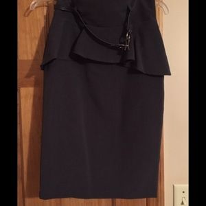 Peplum style Pencil Skirt