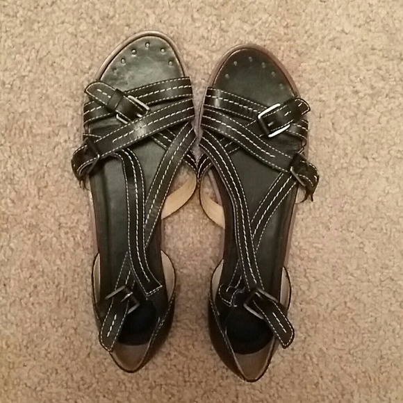 Frye criss cross sandal