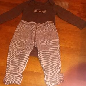 Baby boy football outfit