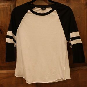 Topshop Baseball Tee
