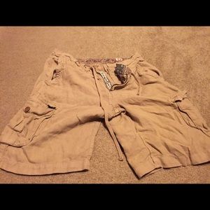 Men's Lucky Brand- cargo shorts khaki