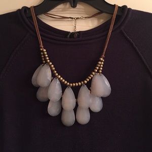 Light blue Statement Necklace