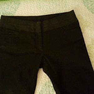 Prada straight fit black denim capris size 28