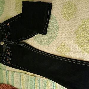 Women's true religion dark blue denim size 27