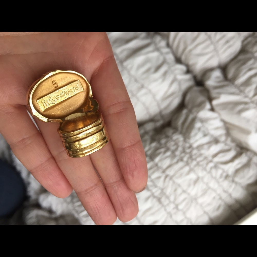 SOLD***Yves Saint Laurent Arty Ring - Picture 5 of 8