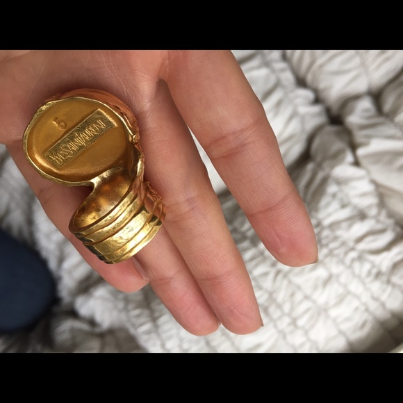 SOLD***Yves Saint Laurent Arty Ring - Picture 6 of 8
