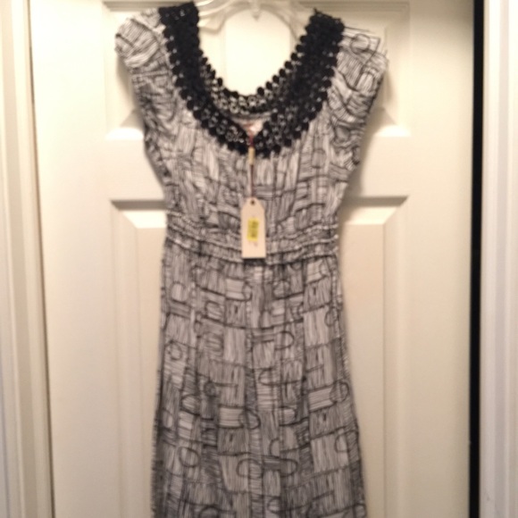 NWT M.S.S.P. brand dress...beautiful print.  Sz M