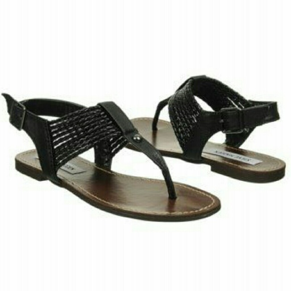 Steve Madden Black Stark Flat