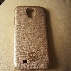 Tory Burch gold cell phone case Final price