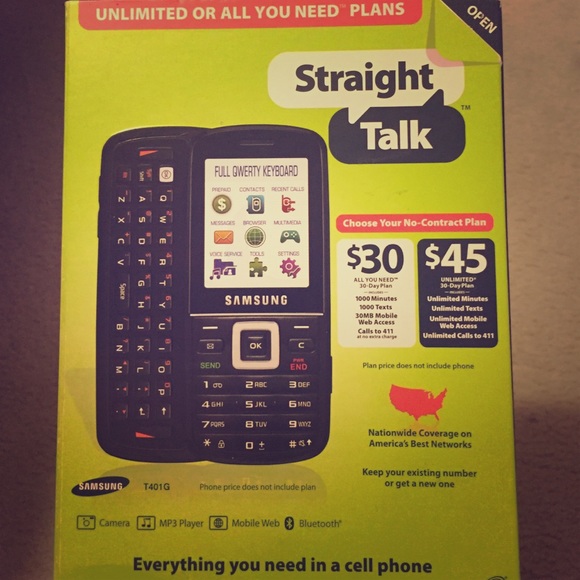 Straight talk slide phone