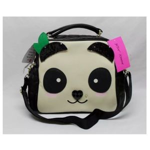 Betsey Johnson Panda Lunch Tote Mini Diaper Bag