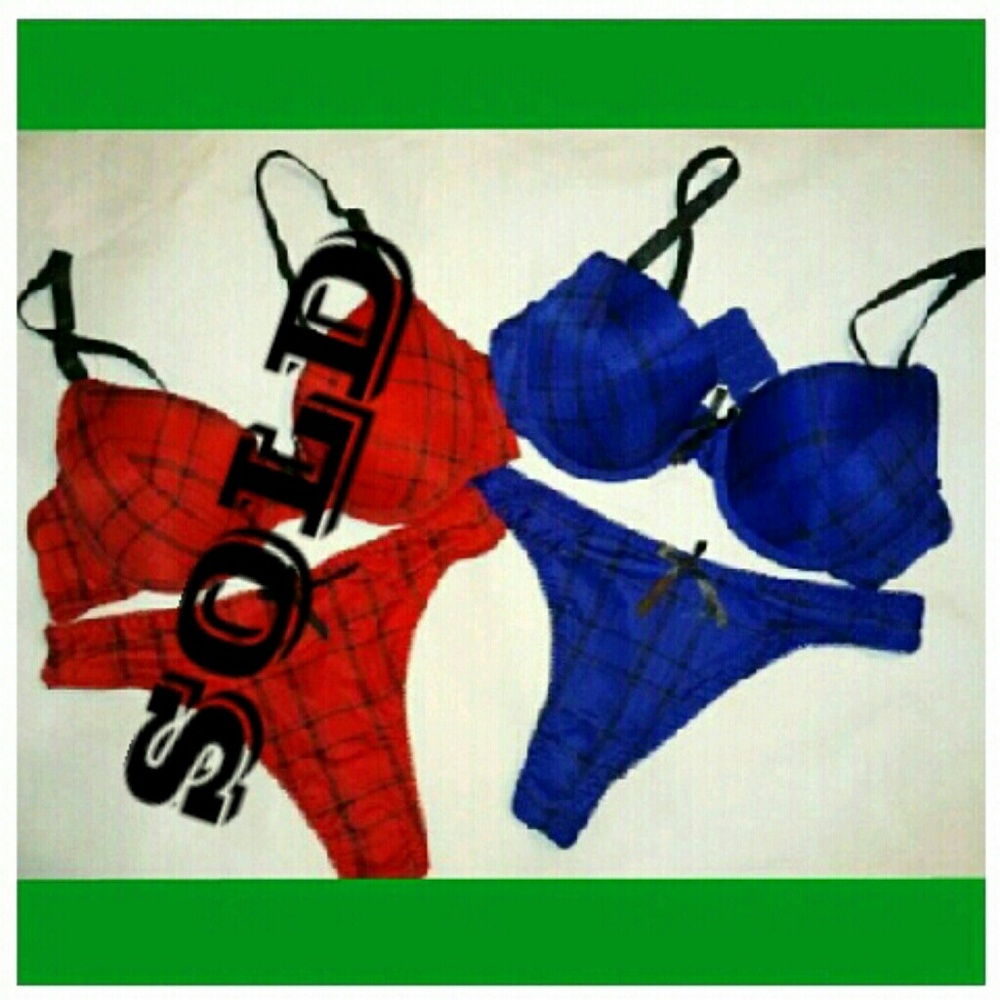 NWOT Sofra Bra and Panty 32B