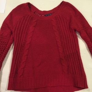 Red Knit Sweater