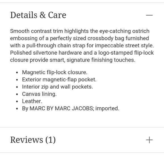 MARC JACOBS (Blue Ostrich) Crossbody Bag - Picture 3 of 4