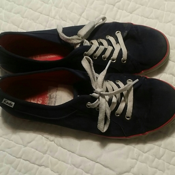 Keds sz 8.5 Navy Blue