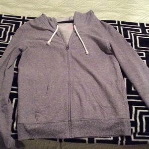 Light grey zip up