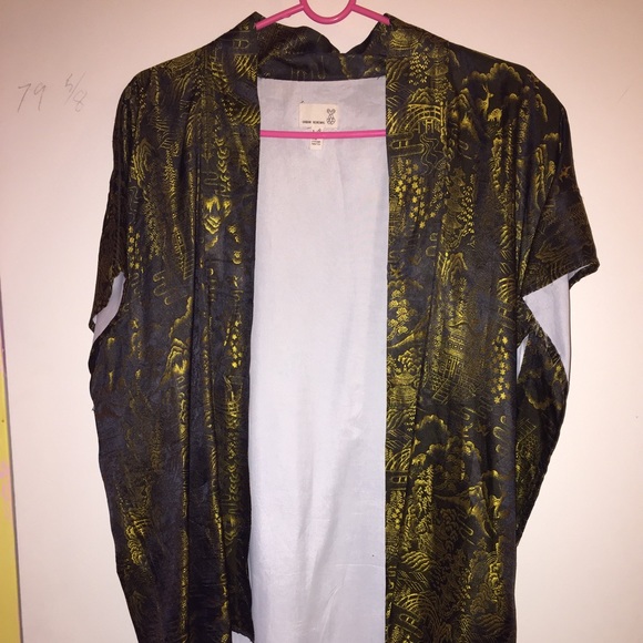 Urban outfitters Chinese silk cardigan