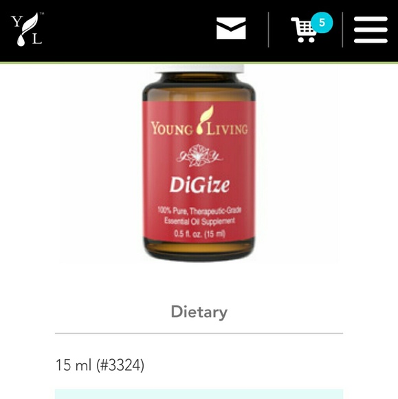 Young living DiGize essential oil