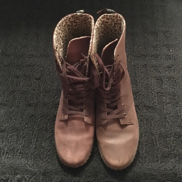 Brown Doc martins