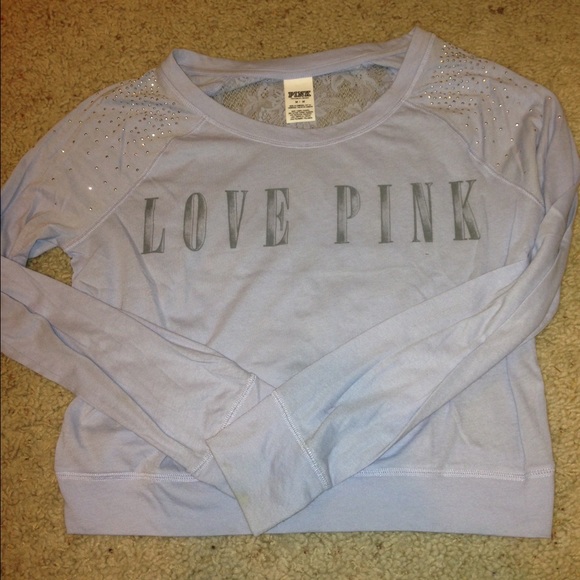 Long sleeve Pink shirt lavender color