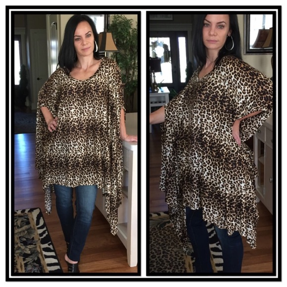 WILD CHILD BOHO PONCHO WRAP OSFM NWT - Picture 4 of 4