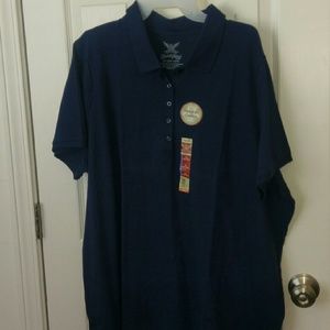 Dark blue Polo Top